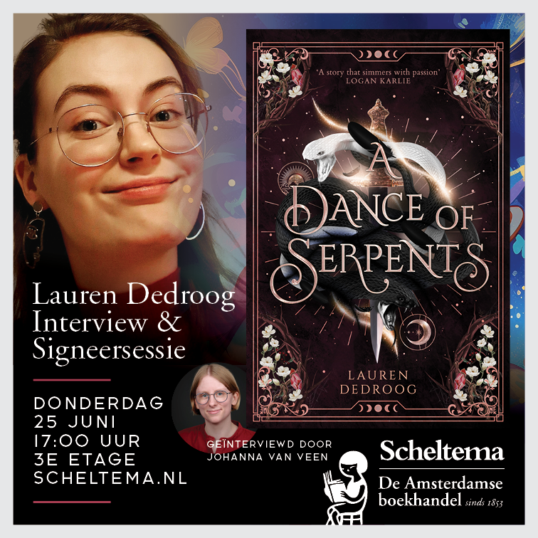Interview & signeersessie met Lauren Dedroog