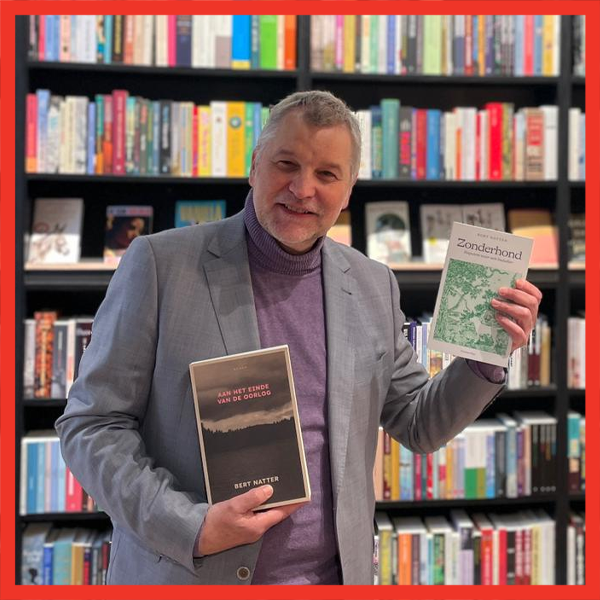 Bert Natter Aan Het Einde Van De Oorlog Bij Boekhandel Het Martyrium