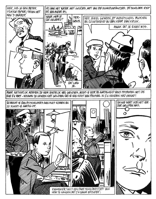 Uit: Theo Thijssen en Dick Matena, Kees de jongen. Een beeldroman.