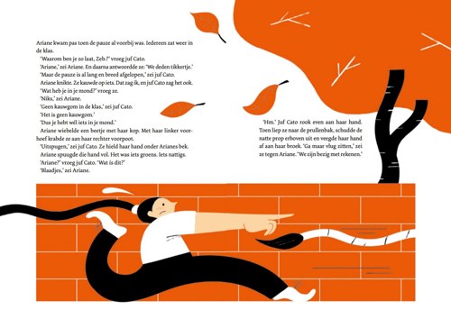 Een spread uit Zeb.