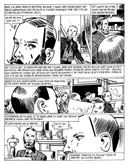 Uit: Theo Thijssen en Dick Matena, Kees de jongen. Een beeldroman.