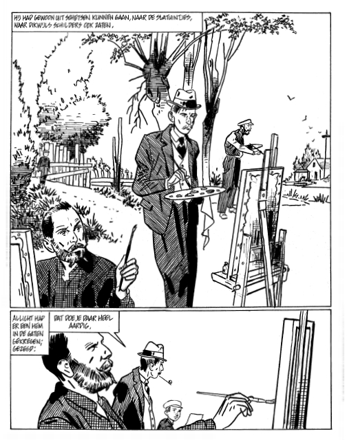 Uit: Theo Thijssen en Dick Matena, Kees de jongen. Een beeldroman.